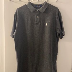 Ralph Lauren classic Mens Polo size Large in Dark Gray